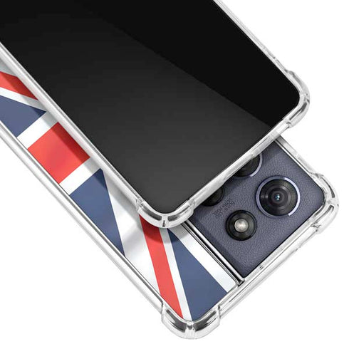 Great Britain Flag Moto G Play 5G (2025) Clear Case